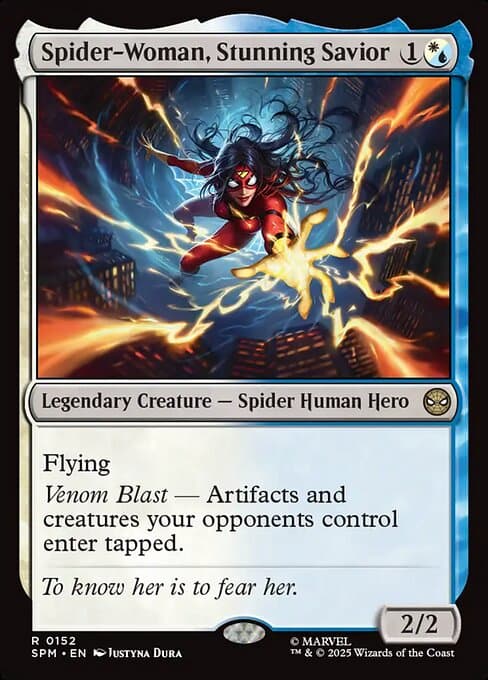 Spider-Woman, Stunning Savior 2025 Magic: The Gathering