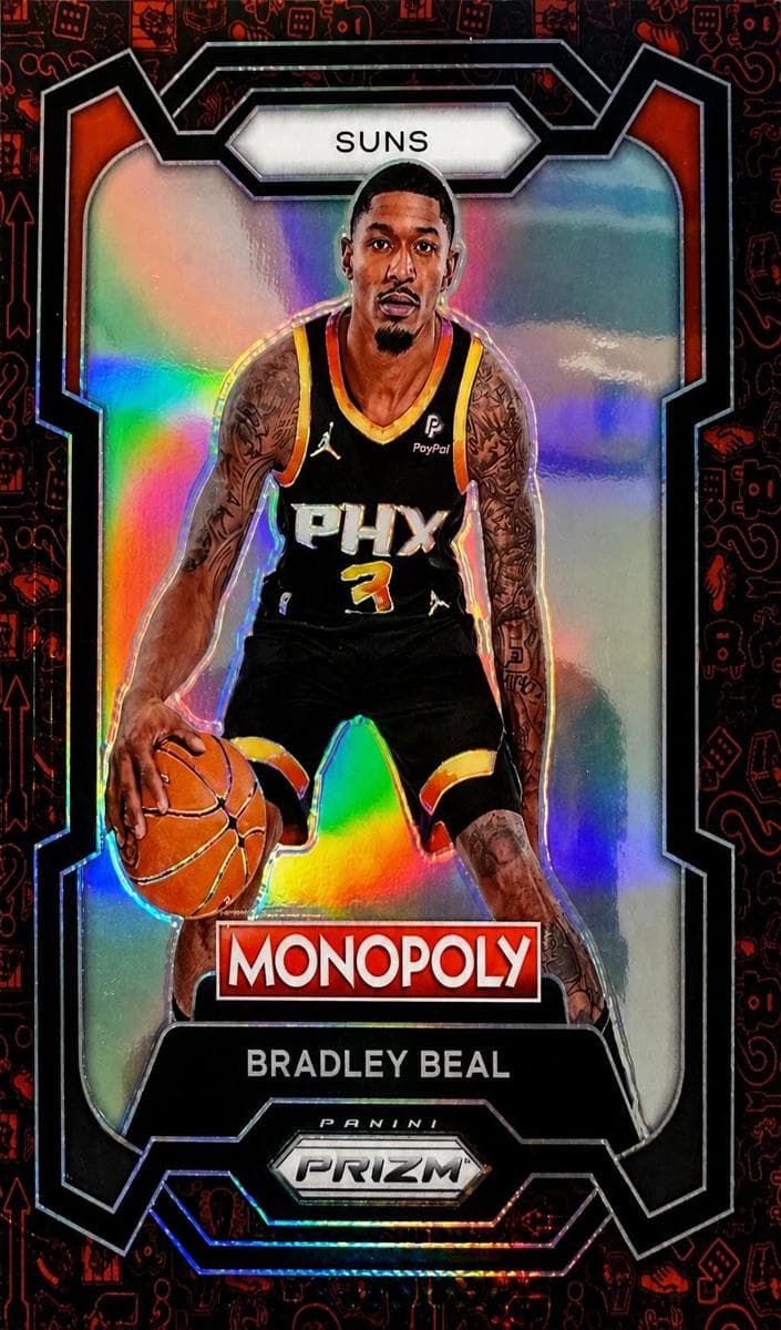 Bradley Beal 2023 panini Panini Prizm Monopoly