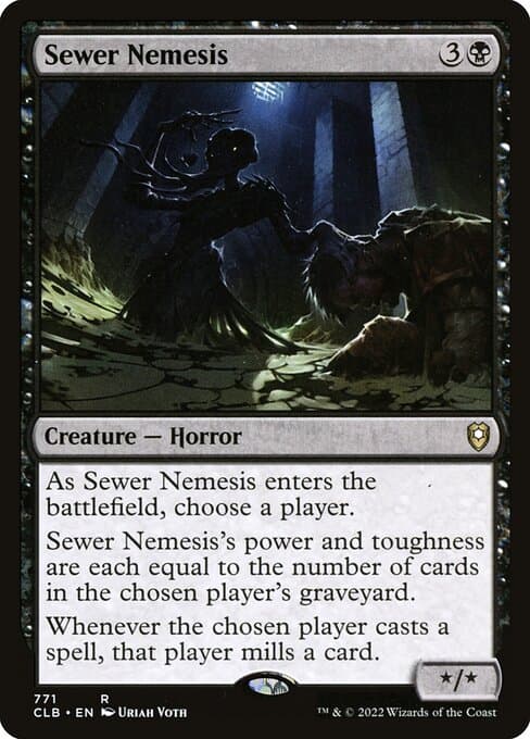 Sewer Nemesis 2022 Magic: The Gathering Commander Legends: Battle for Baldur's Gate