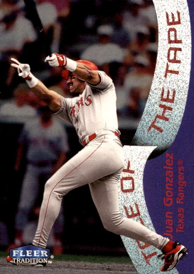 Juan Gonzalez 1998 fleer Fleer Tradition