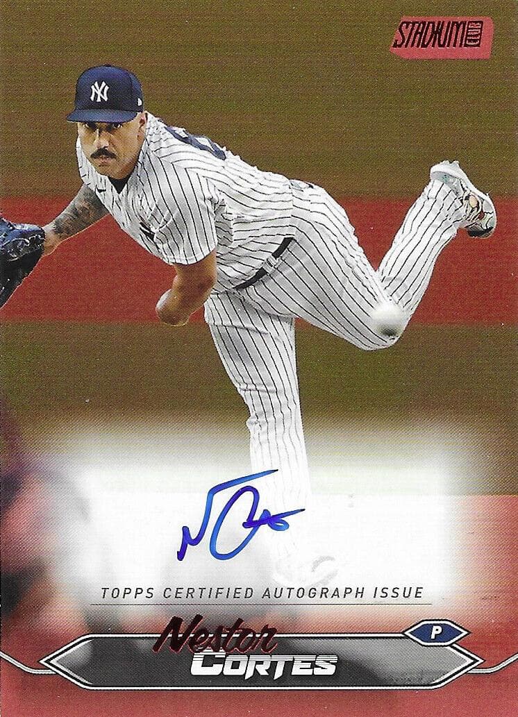 Nestor Cortes 2024 topps Stadium Club