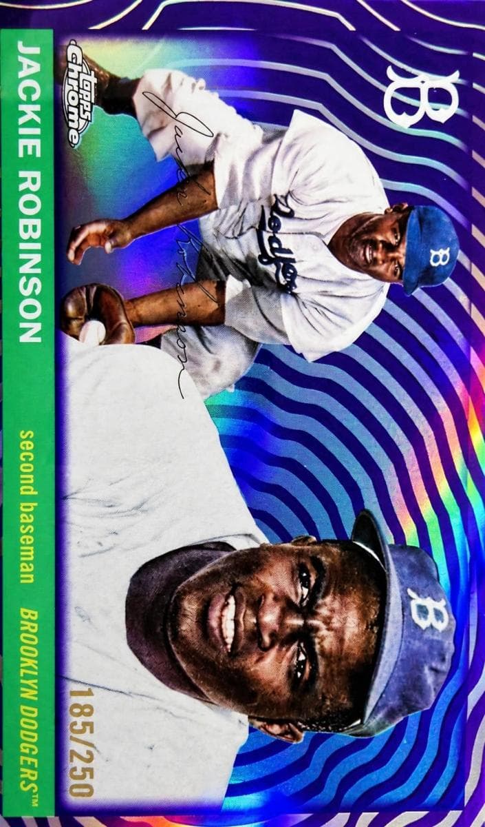 Jackie Robinson 2025 topps Topps Chrome Platinum