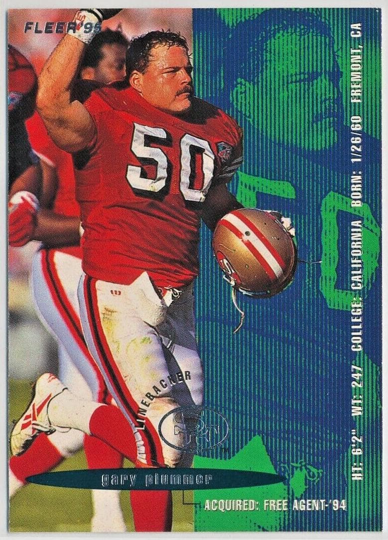 Gary Plummer 1995 fleer Fleer