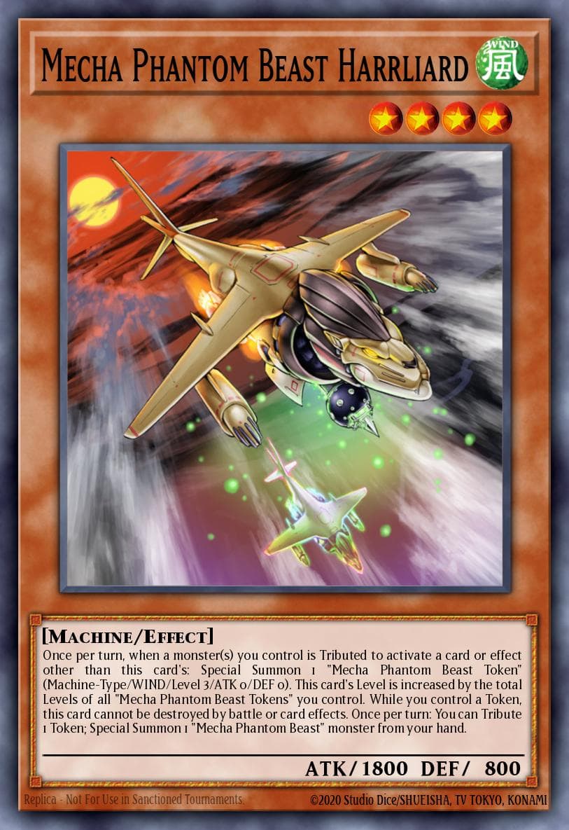 Mecha Phantom Beast Harrliard 2014 Yu-Gi-Oh! 2014 Mega-Tin Mega Pack