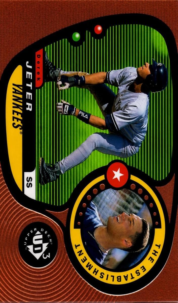 Derek Jeter 1998 upper-deck Upper Deck UD3