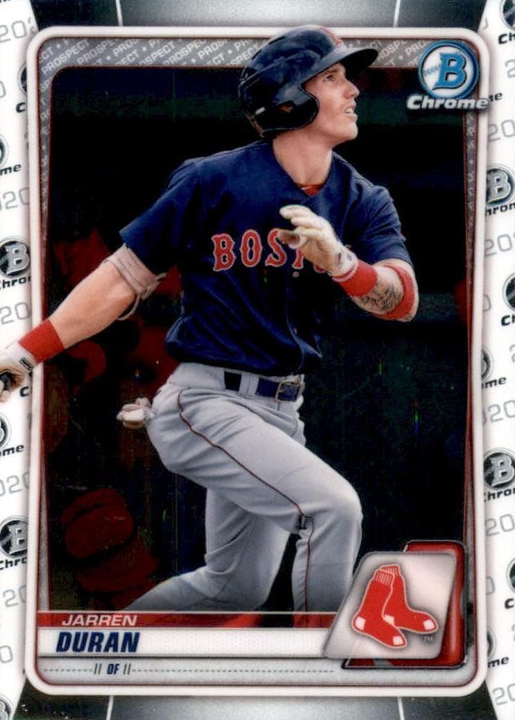 Jarren Duran 2020 bowman Bowman Draft