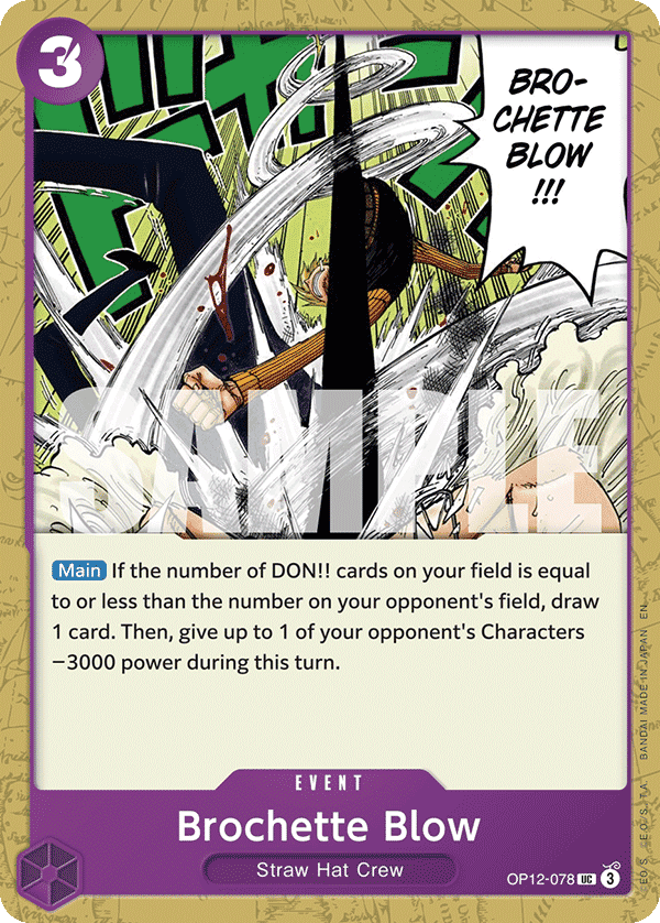Brochette Blow 2025 One Piece
