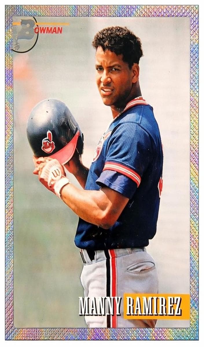 Manny Ramirez 1993 bowman Bowman