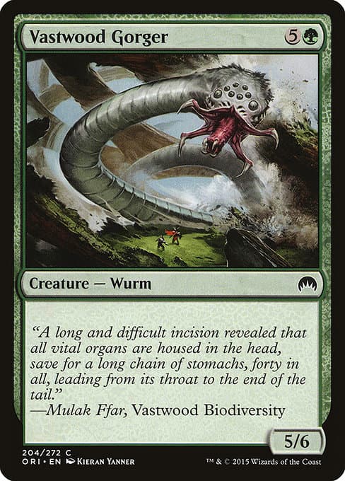 Vastwood Gorger 2020 Magic: The Gathering The List Reprints