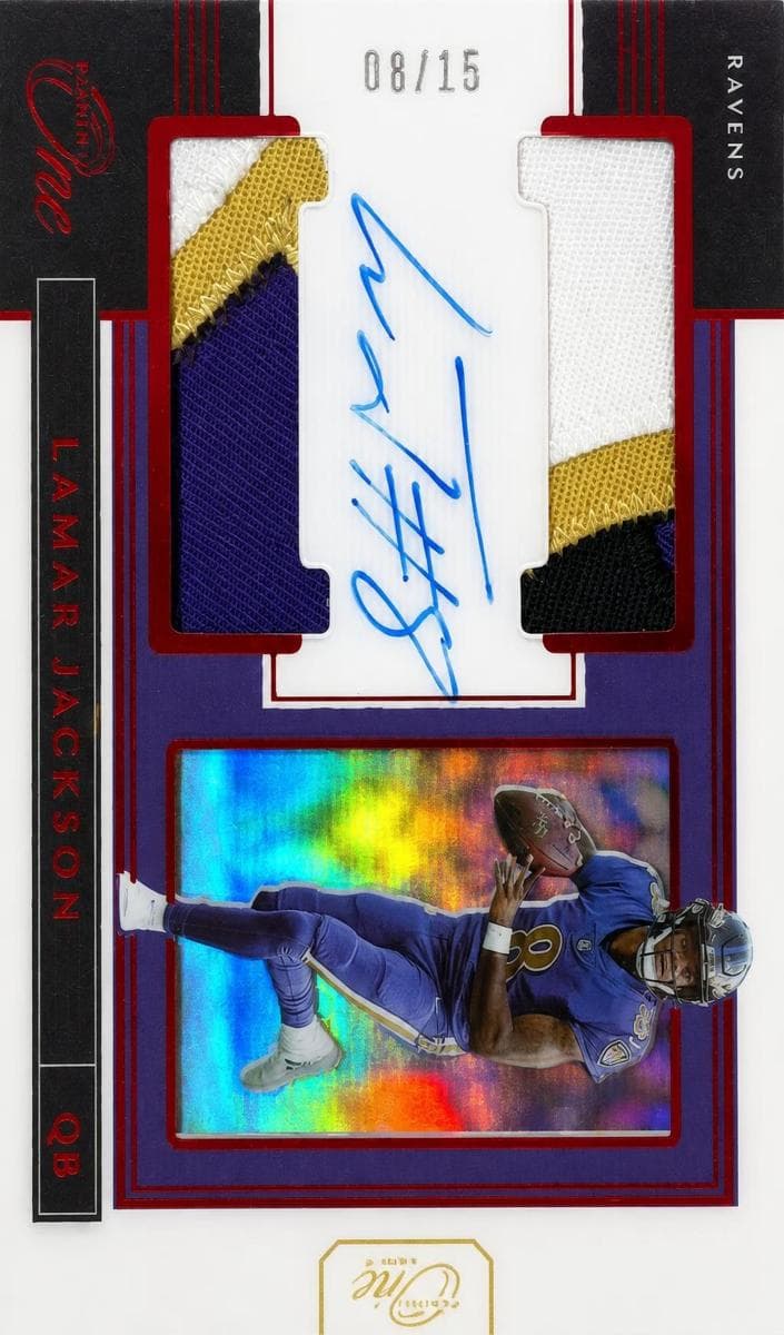 Lamar Jackson 2019 panini