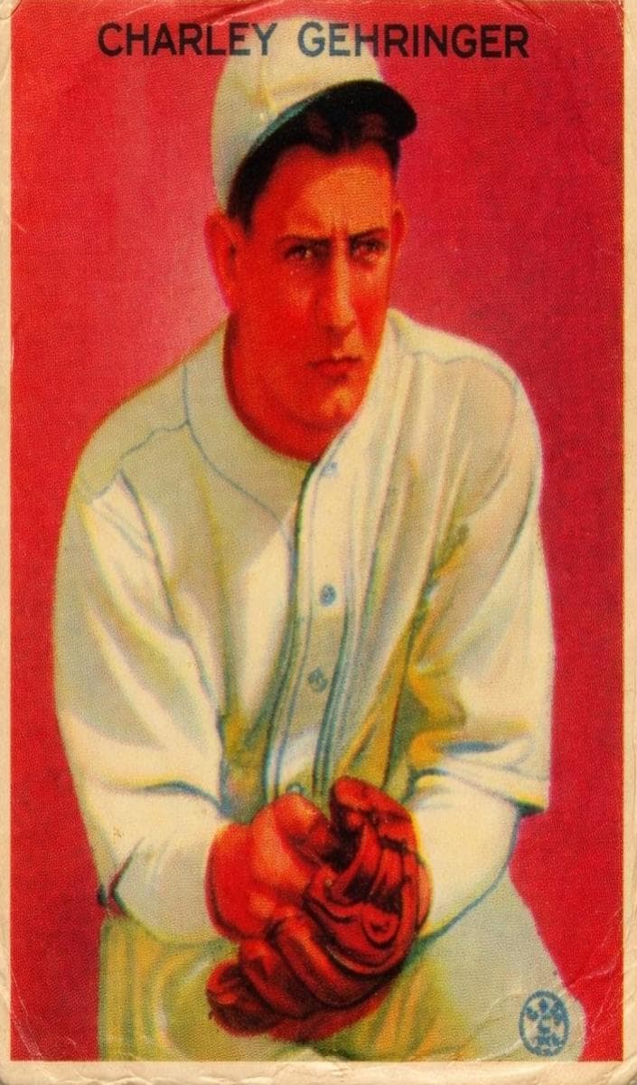 Charley Gehringer 1933 unknown Goudey