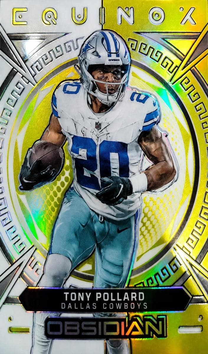 Tony Pollard 2023 panini Panini Obsidian