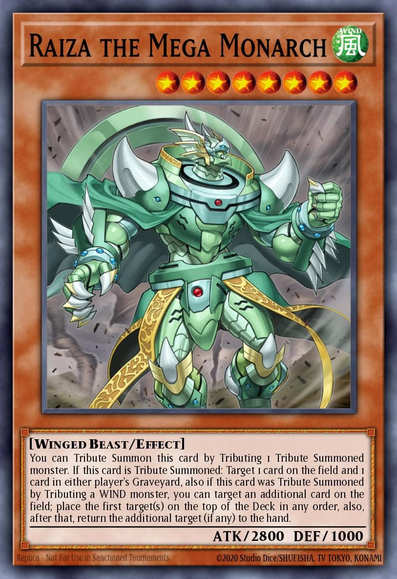 Raiza the Mega Monarch 2015 Yu-Gi-Oh! 2015 Mega-Tin Mega Pack