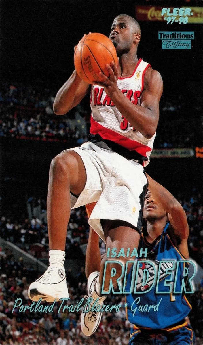 Isaiah Rider 1997 fleer Fleer