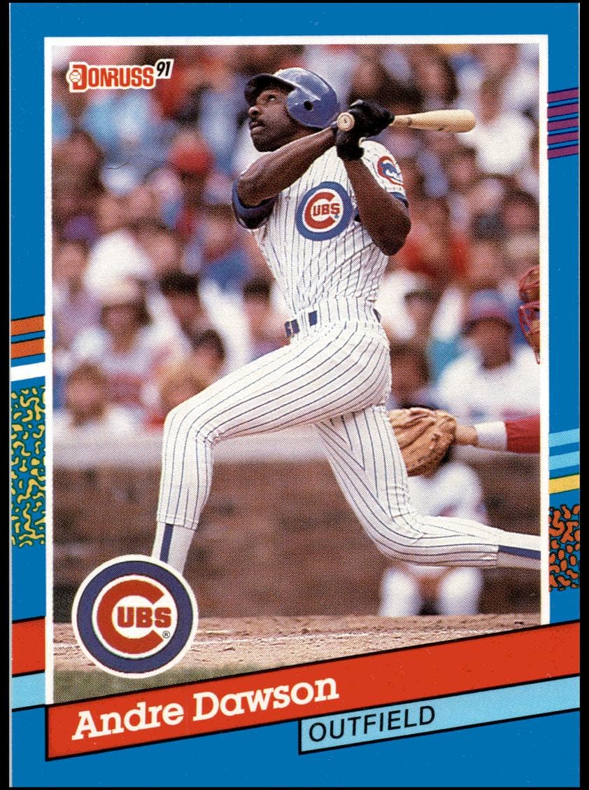Andre Dawson 1991 panini Donruss