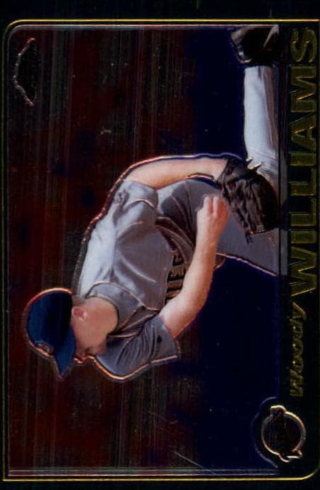 Woody Williams 2001 topps Topps Chrome