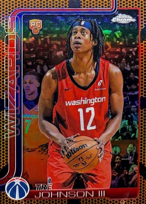 Tre Johnson III trading card