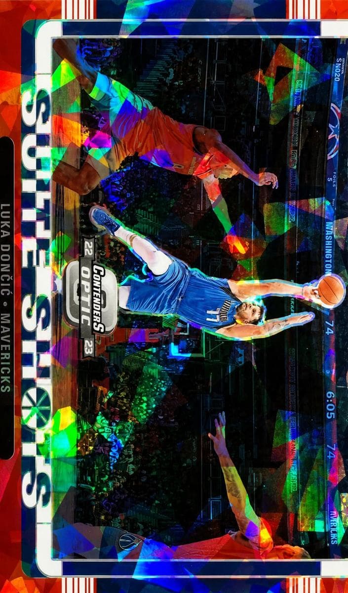 Luka Doncic 2022 panini Panini Contenders Optic