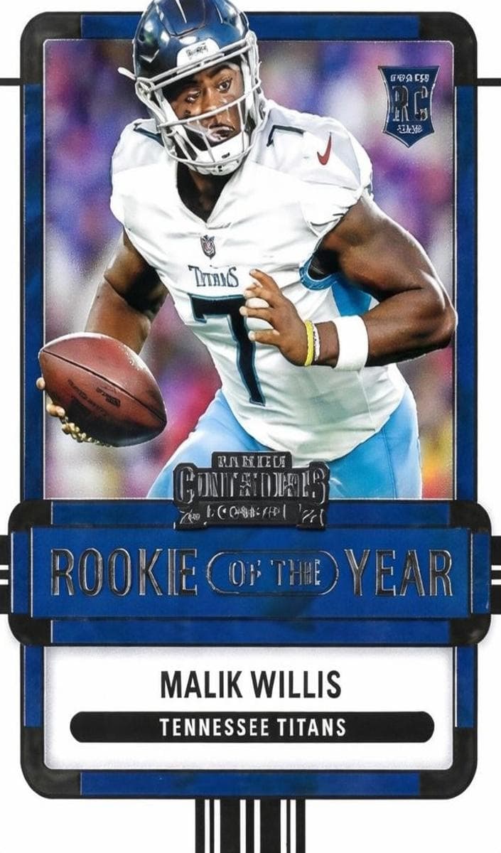 Malik Willis 2022 panini Panini Contenders