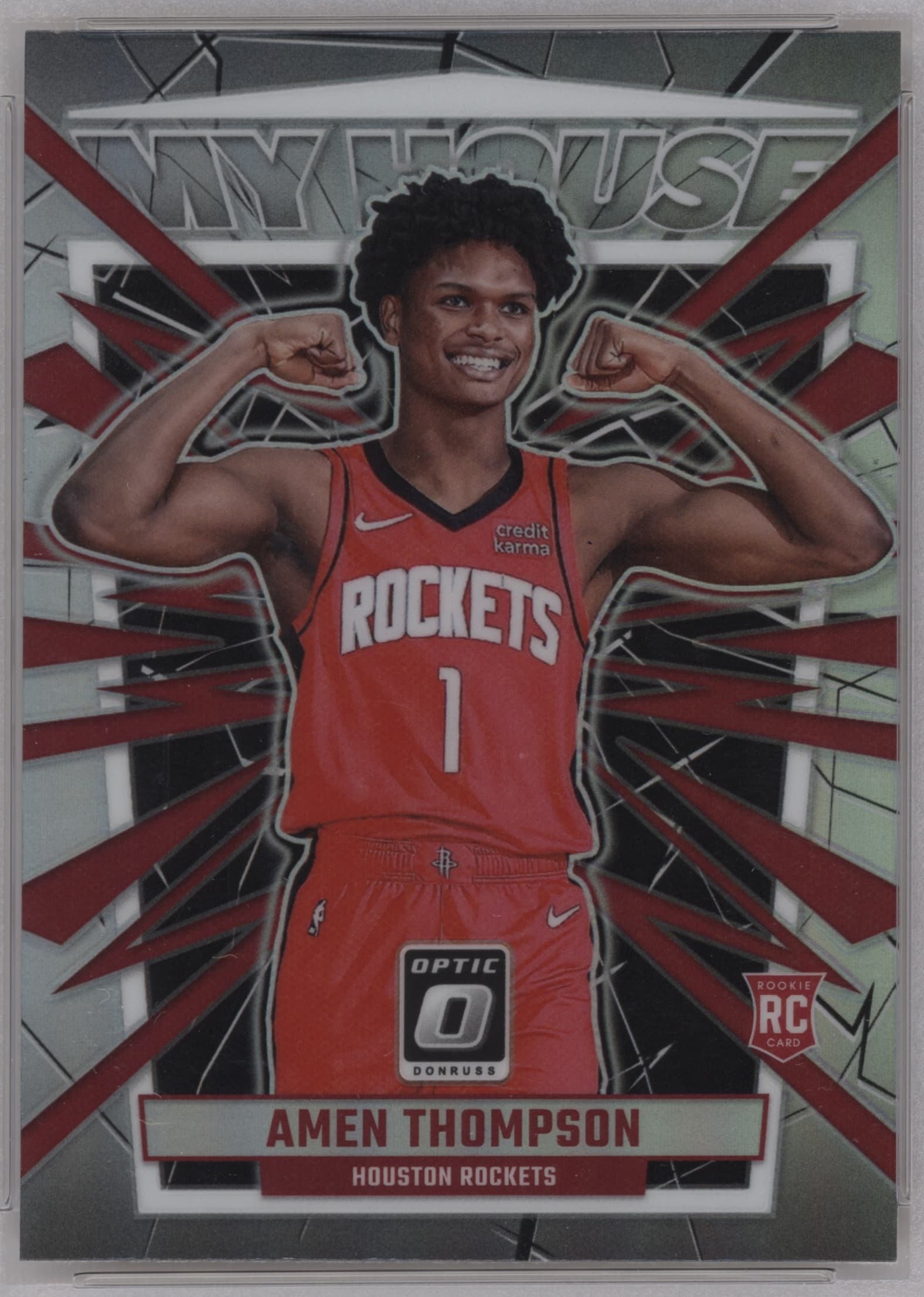 Amen Thompson 2023 panini Donruss Optic