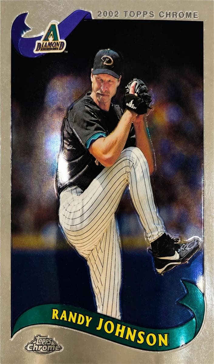Randy Johnson 2002 topps Topps Chrome