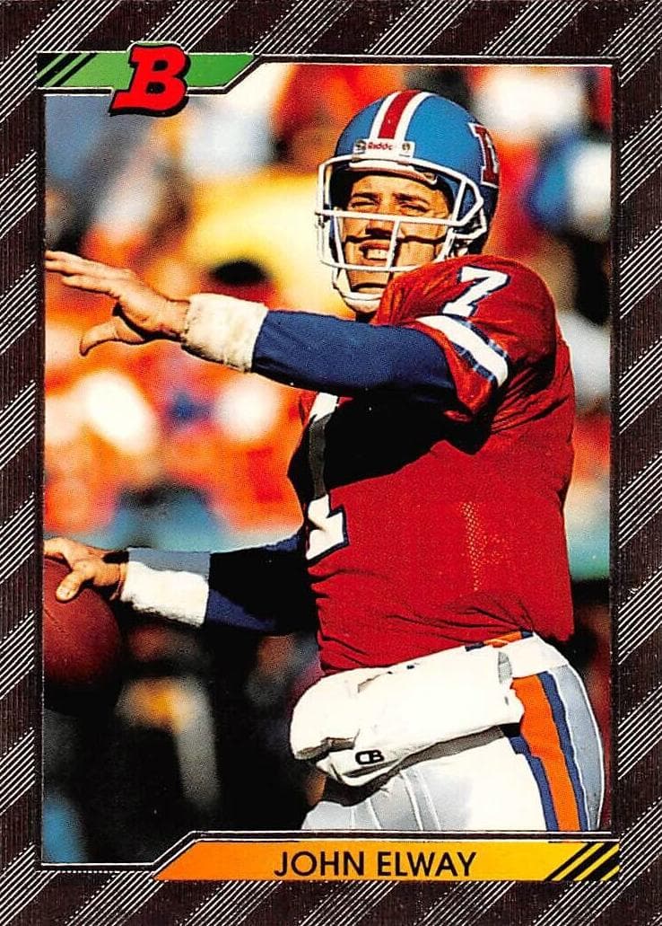 John Elway 1992 bowman