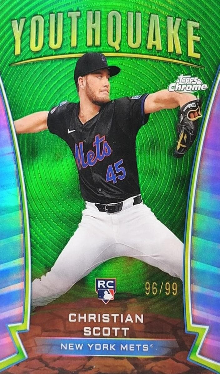 Christian Scott 2024 topps Topps Chrome Update