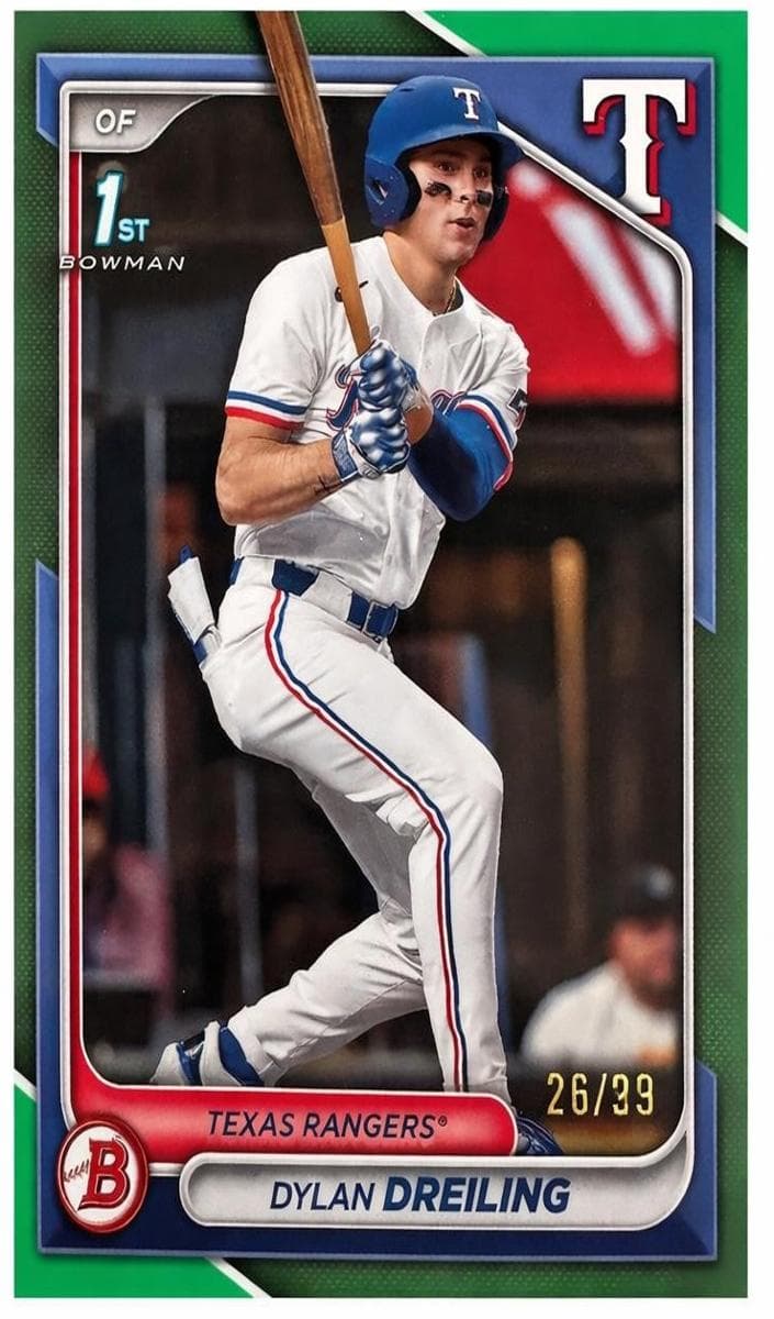 Dylan Dreiling 2024 bowman Bowman Draft