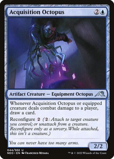 Acquisition Octopus 2022 Magic: The Gathering Kamigawa: Neon Dynasty