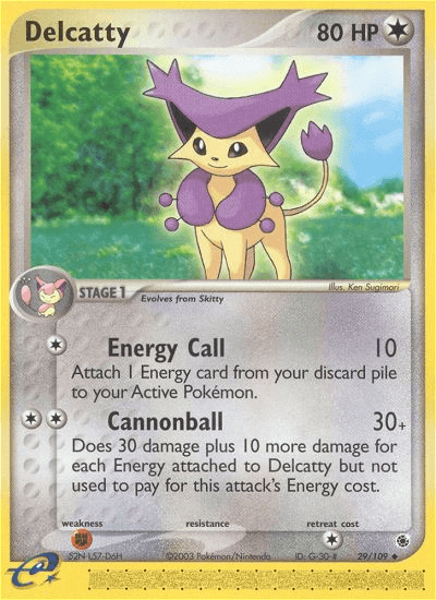 Delcatty 2013 Pokemon Ruby & Sapphire Reverse Holo