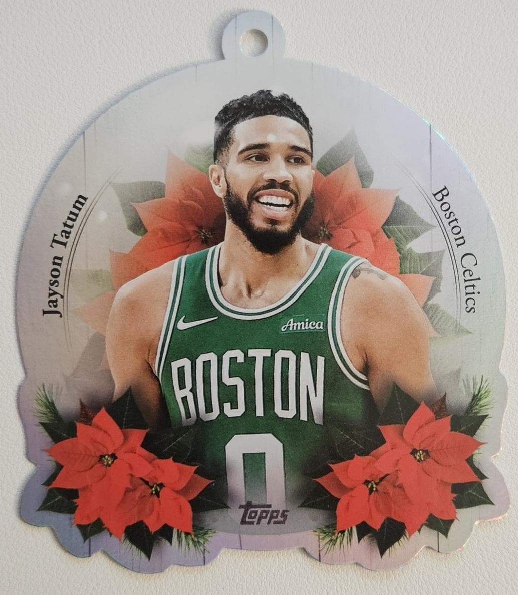 Jayson Tatum 2025 topps Holiday