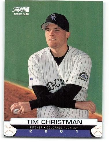 Tim Christman 2001 unknown Stadium Club