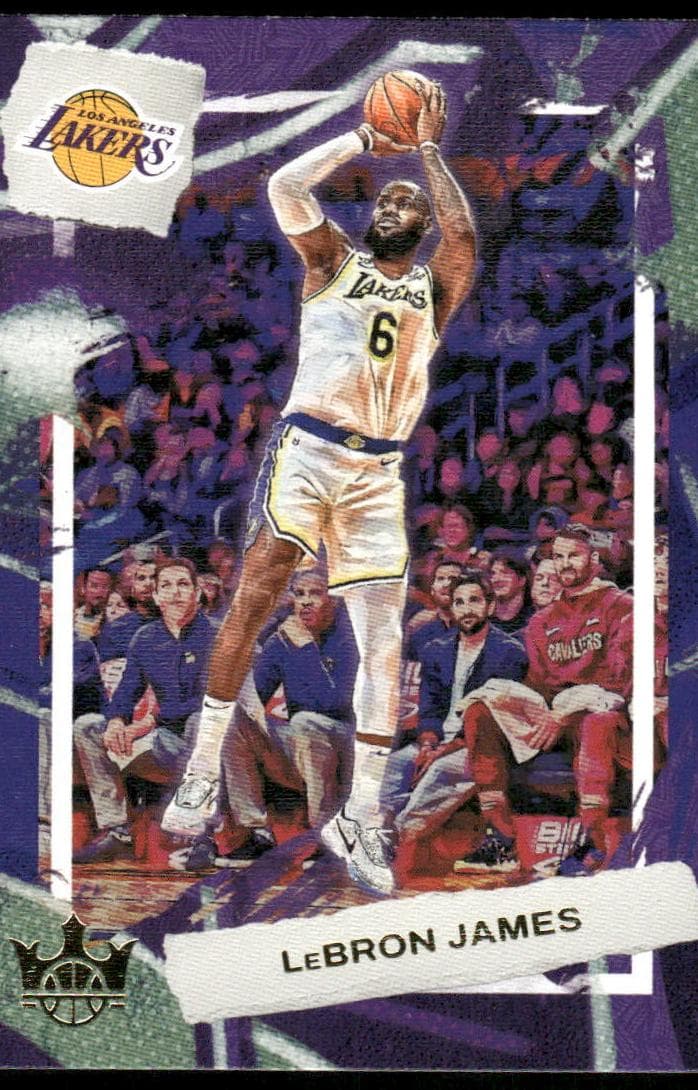 LeBron James 2022 panini Panini Court Kings