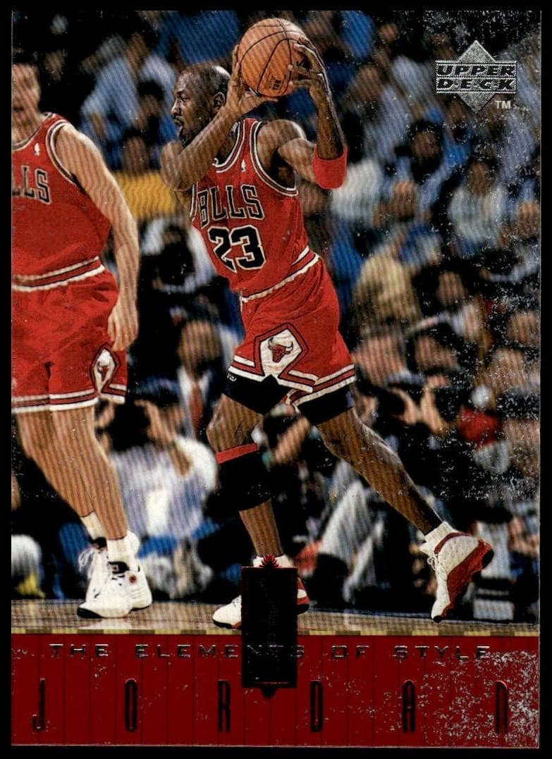 Michael Jordan 1998 upper-deck Michael Jordan Living Legend