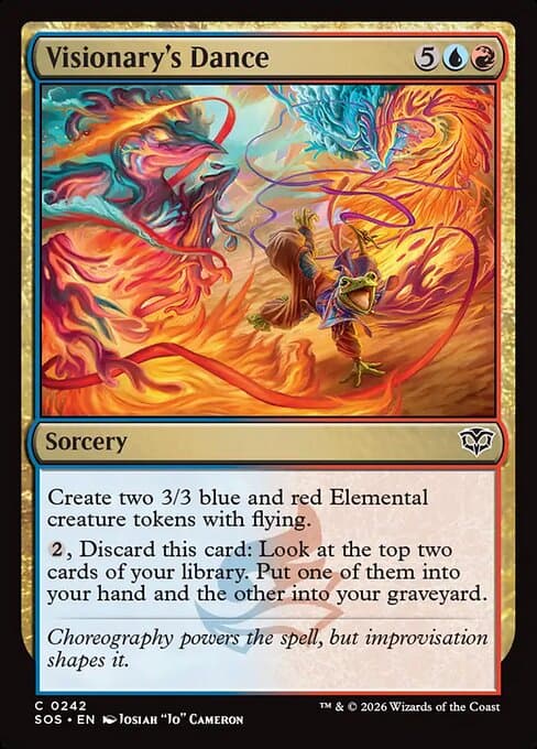 Visionary's Dance] 2026 Magic: The Gathering Secrets of Strixhaven