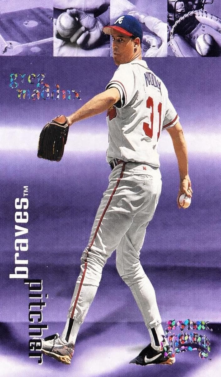 Greg Maddux 1999 fleer SkyBox Thunder