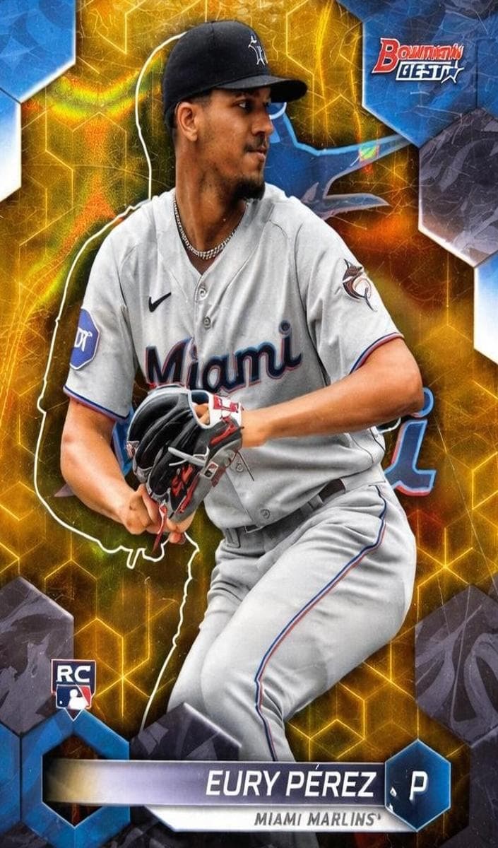 Eury Pérez 2023 bowman Bowman's Best