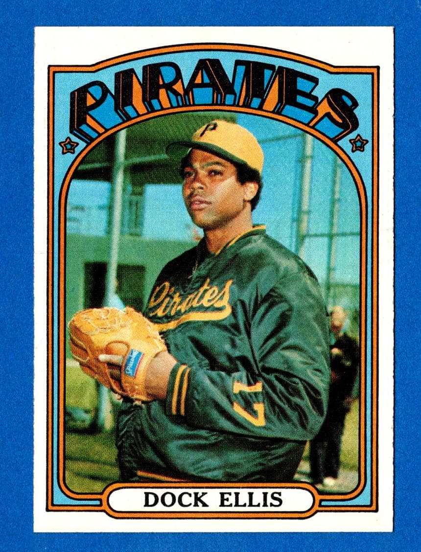 Dock Ellis 1972 topps Topps