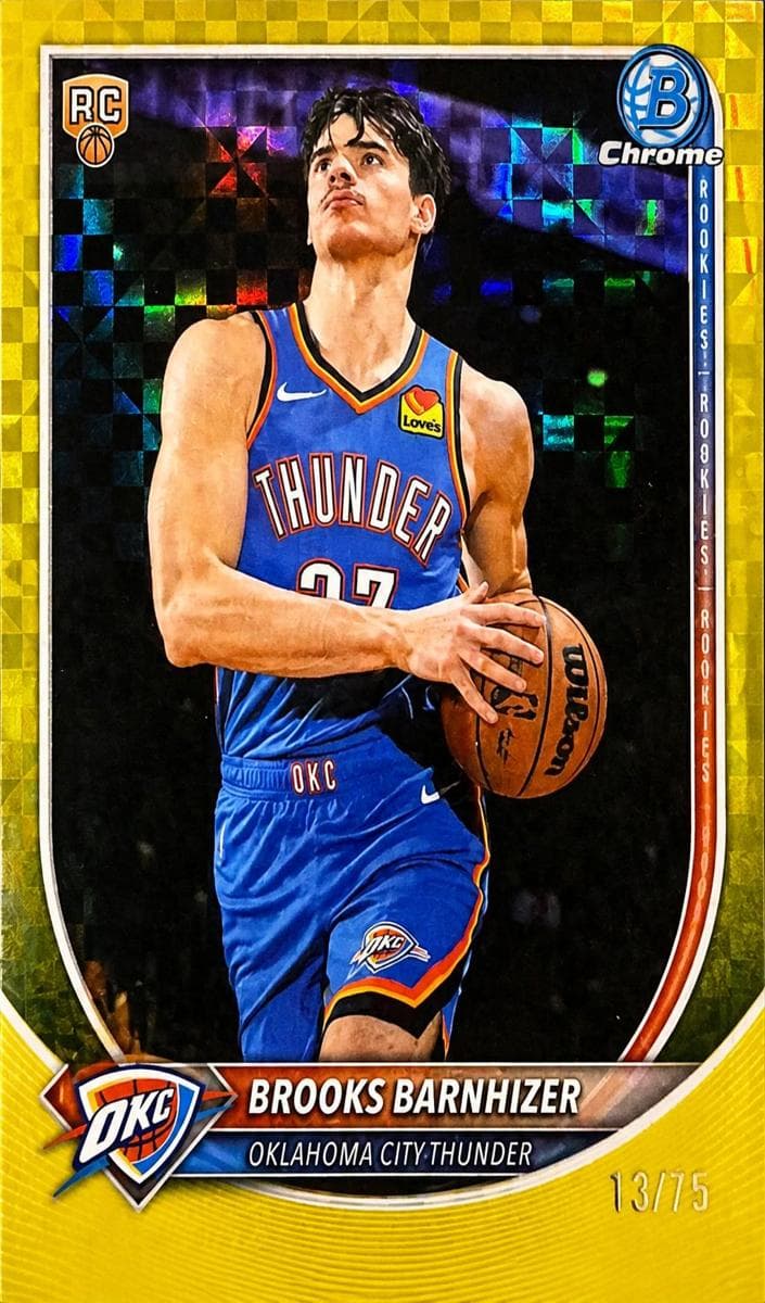 Brooks Barnhizer trading card