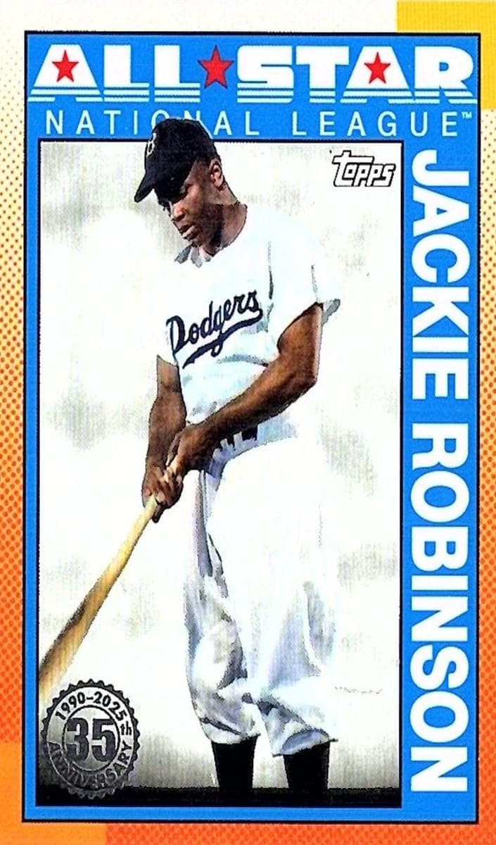 Jackie Robinson 2025 topps Topps