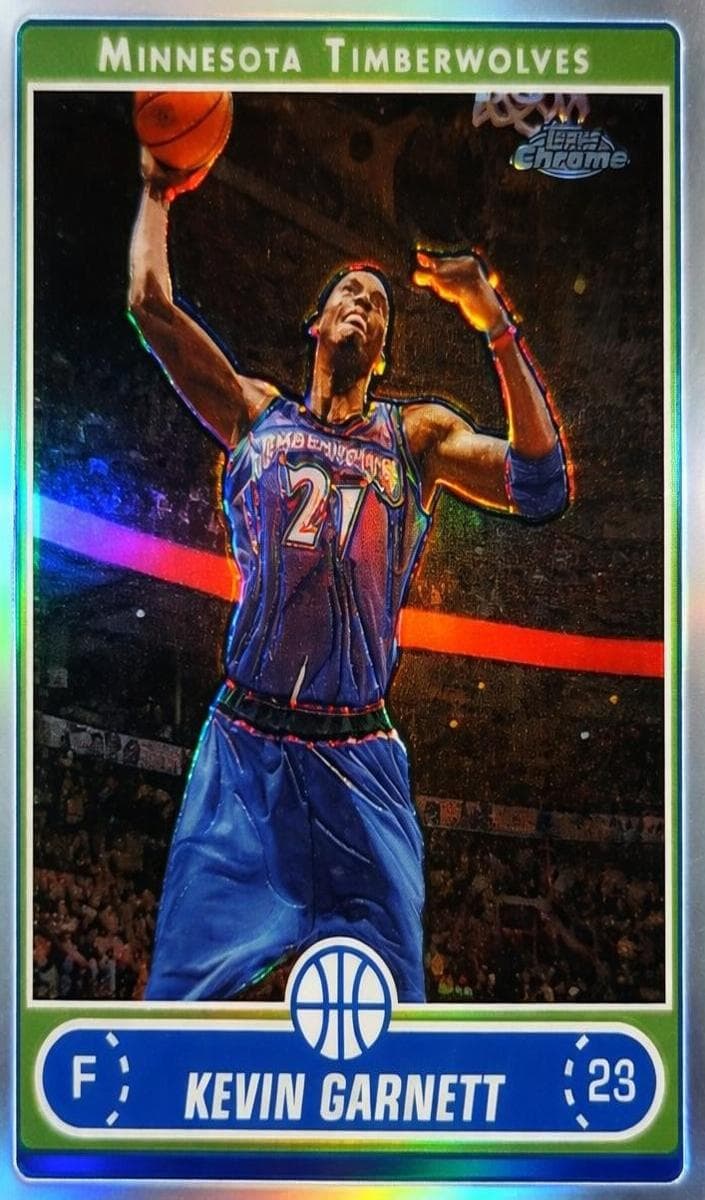 Kevin Garnett 2006 topps Topps Chrome