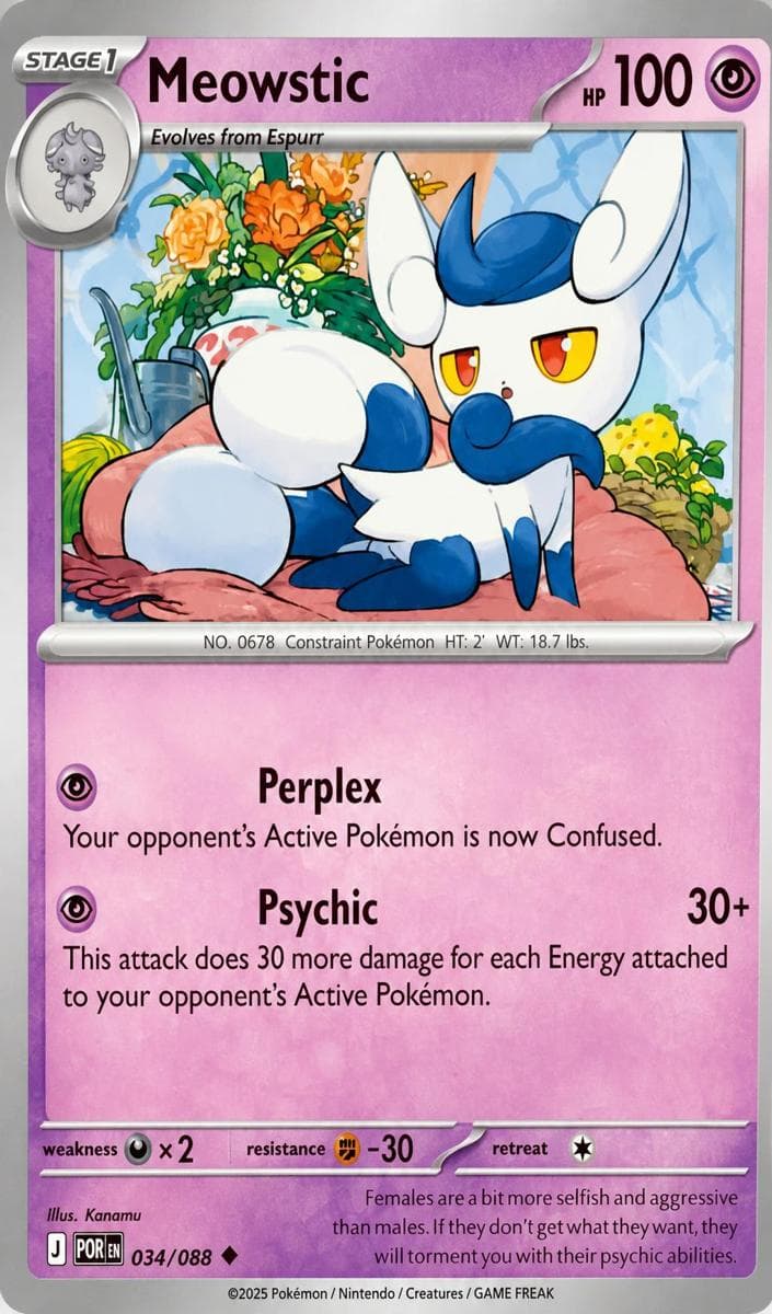 Meowstic #34