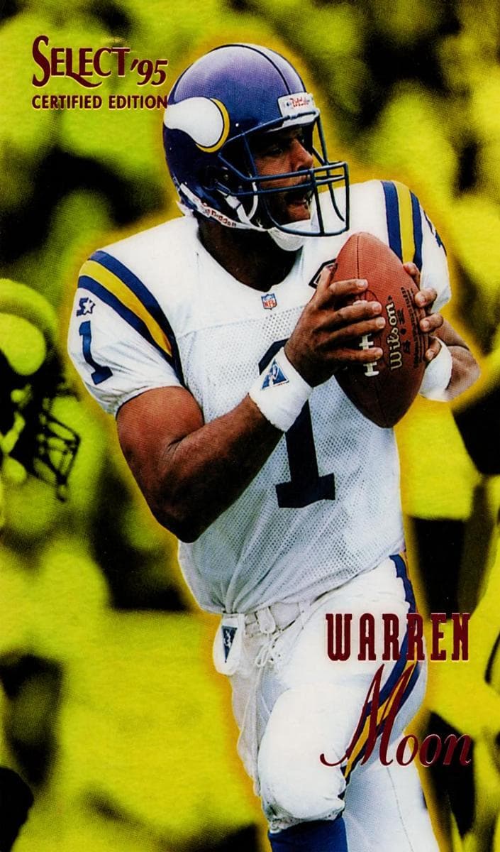 Warren Moon 1995 panini