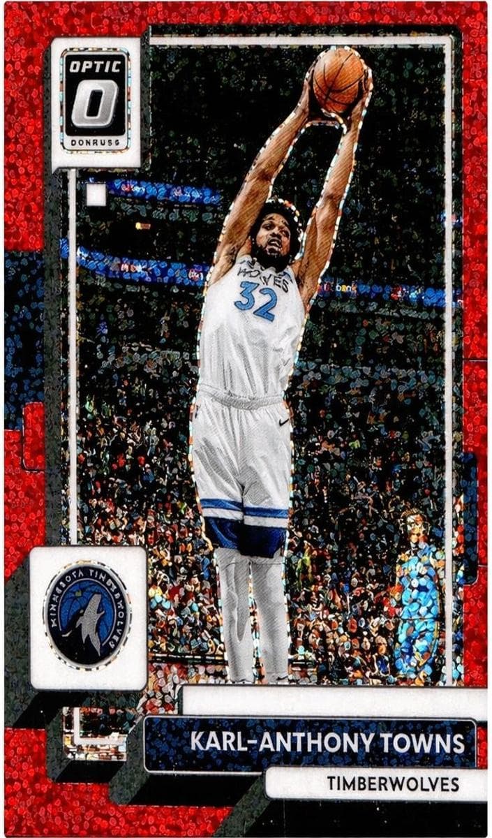 Karl-Anthony Towns 2022 panini Donruss Optic