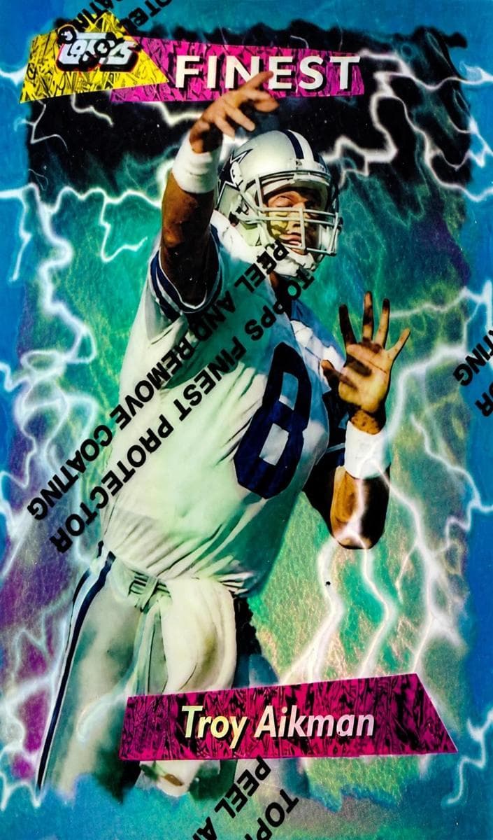 Troy Aikman 1995 topps