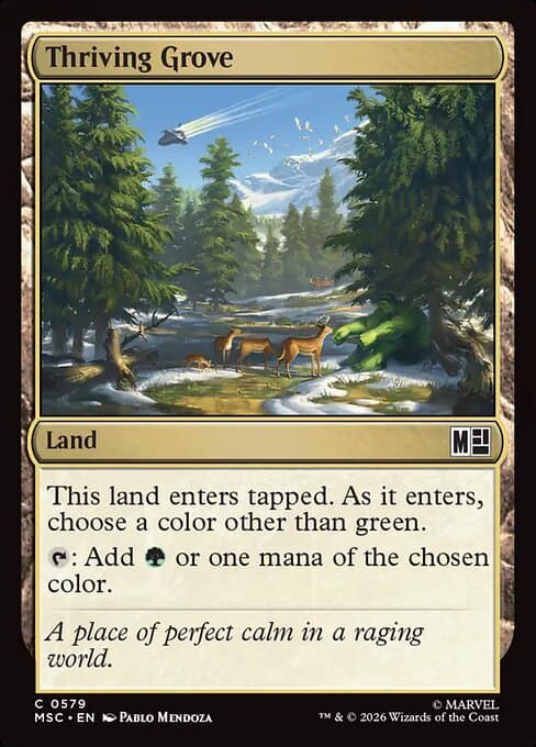 Thriving Grove 2020 Magic: The Gathering Jumpstart