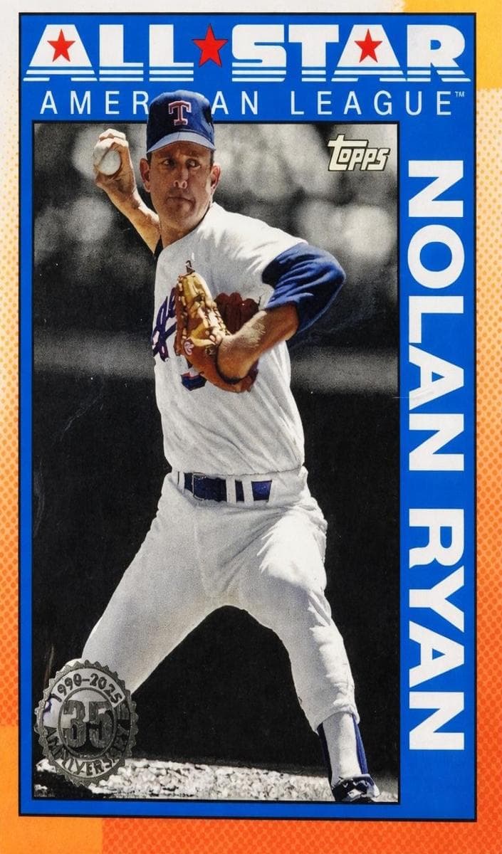 Nolan Ryan 2025 topps Topps