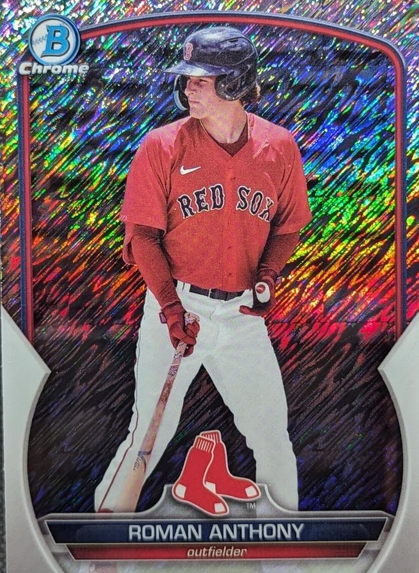 Roman Anthony 2023 bowman Bowman Chrome