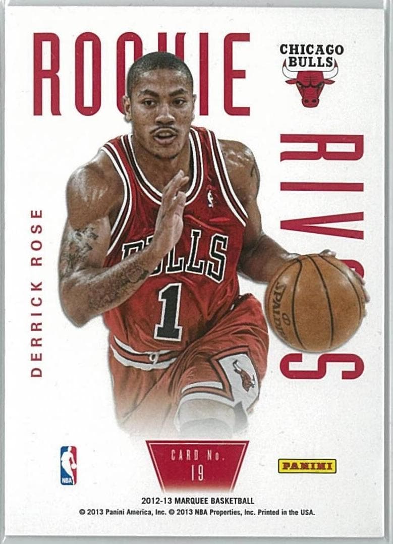Derrick Rose 2012 panini