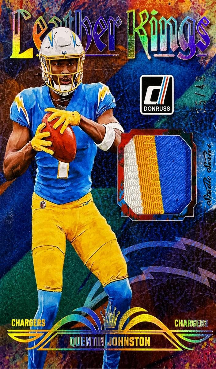 Quentin Johnston 2023 panini Panini Donruss
